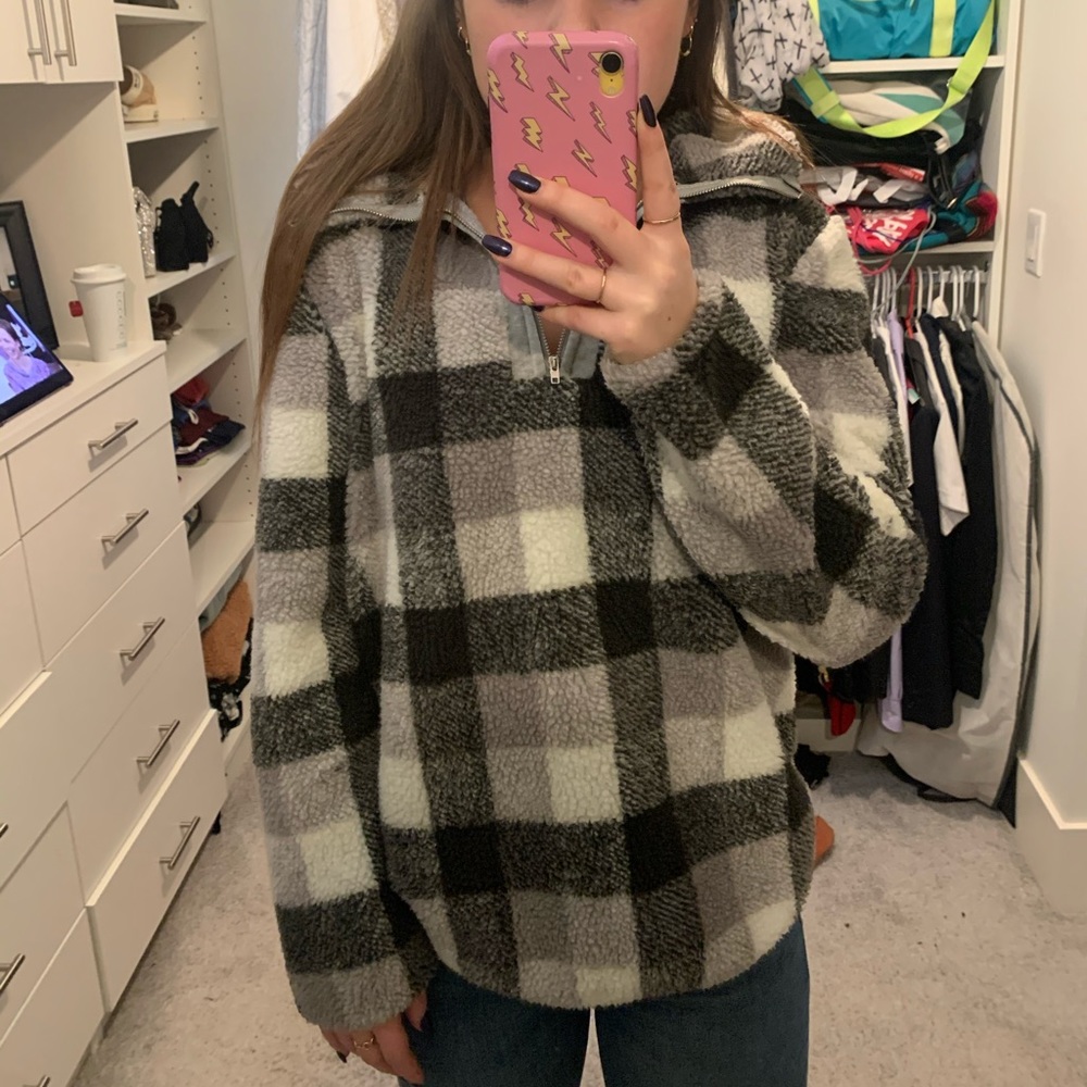 Fuzzy Sweatshirt - image 1